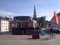 vor Dom in Worms