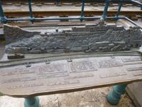 Bukarest als Relief mit Beschreibungen in Blindenschrift - Toll!!