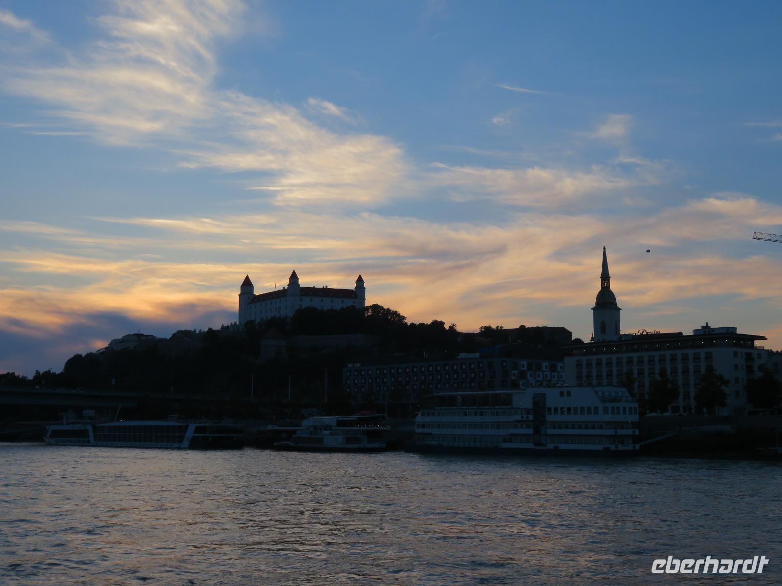 Ausfahrt aus Bratislava