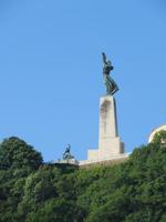 Einfahrt in Budapest - Gellertberg