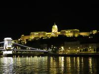 Ausfahrt aus Budapest - Schloss und Kettenbrücke