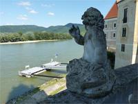 Blick zur Donau