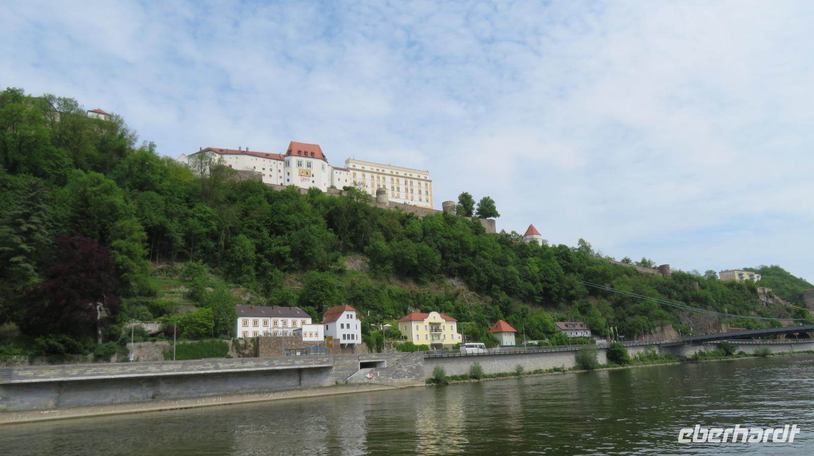 Passau - Blick zur Veste Oberhaus