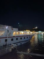 MS Rossini bei Nacht