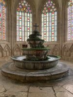 heiliger Brunnen im Kloster