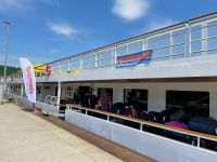 Abfahrt mit der MS Rossini