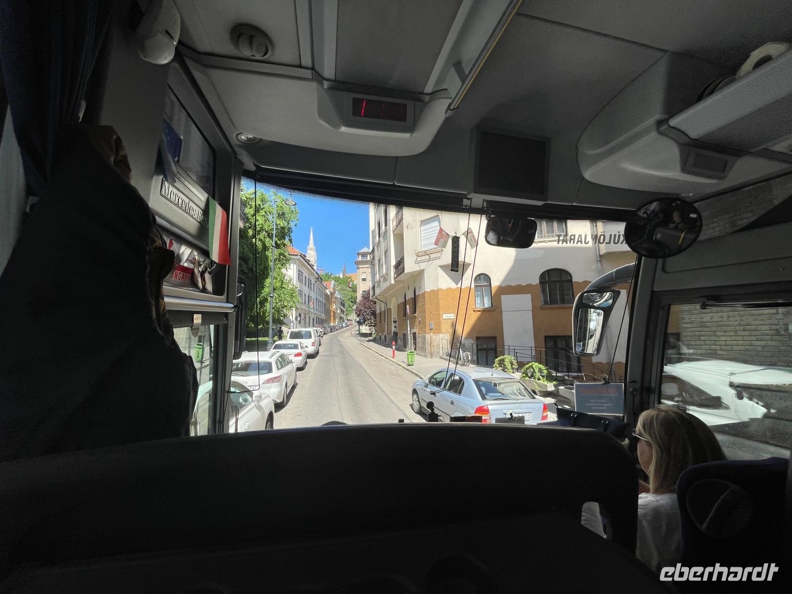 Am Vormittag begaben wir uns auf Stadtrundfahrt durch Budapest