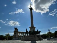 Das Milleniumsdenkmal auf dem Heldenplatz