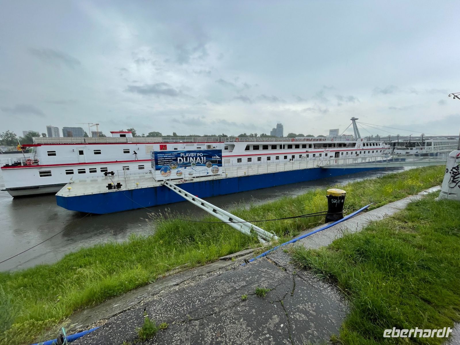 Ein Blick auf unser Schiff