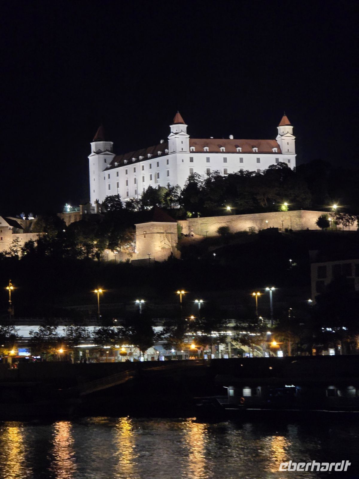 Abendliche Ausfahrt aus Bratislava 2