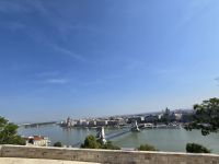 Burgpalast Budapest - Blick zum Stadtteil Pest 1