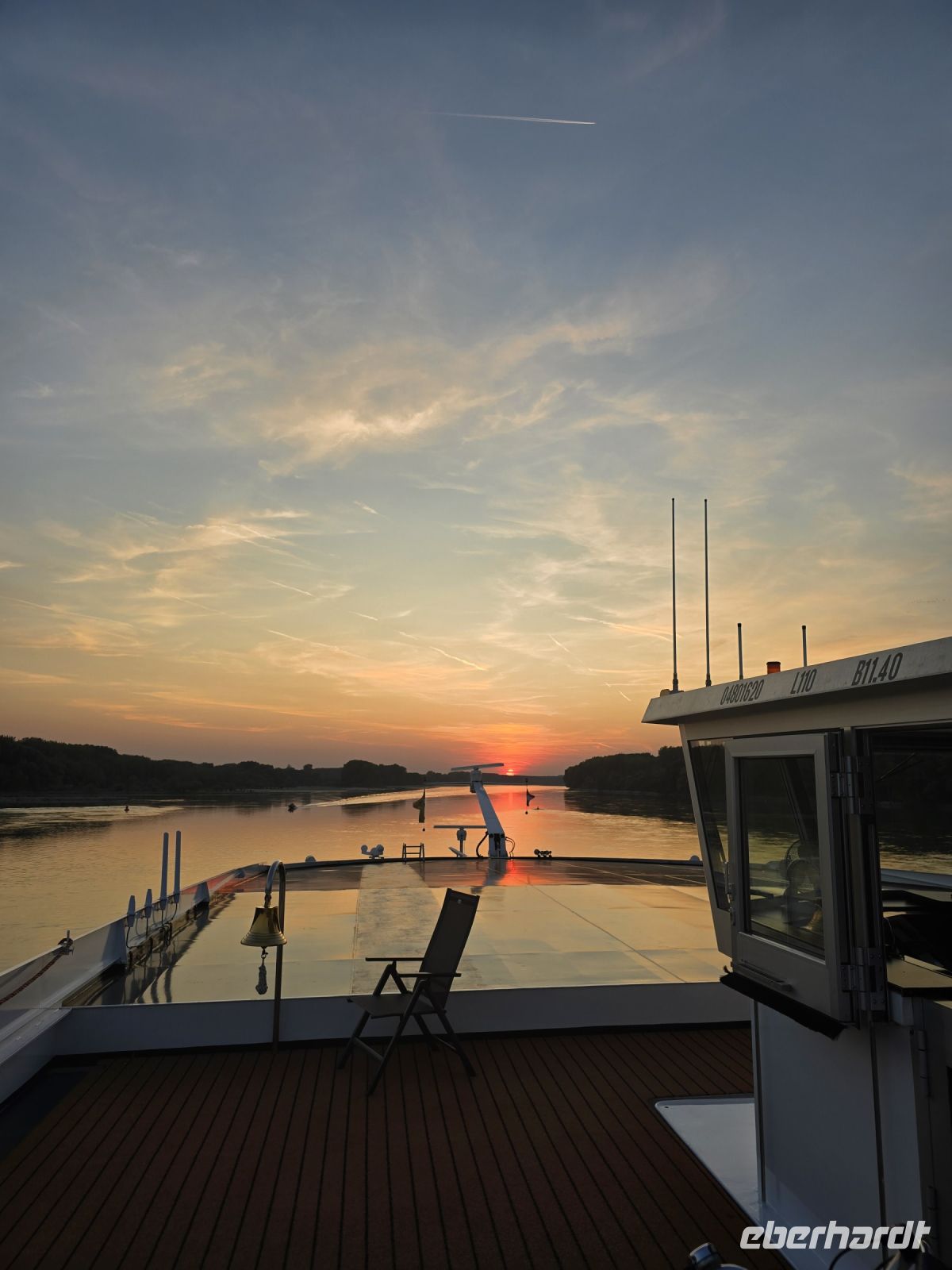 Auf dem Weg nach Wien - Abendstimmung 3