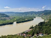 5. Tag – Dürnstein an der Donau – Blick über das Donautal