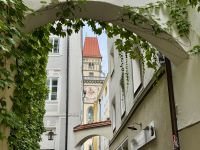 7. Tag – Stadtführung in Passau – Blick zum Rathausturm