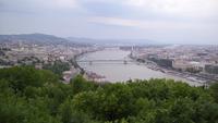 Blick auf Budapest vom Gellertberg