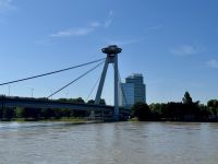 3. Tag – Bratislava – „UFO-Brücke“ über die Donau