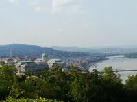 Blick vom Gellertberg in Budapest