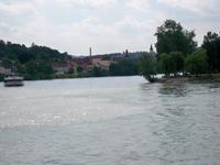 Zusammenfluss von Donau, Inn und Ilz