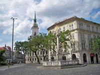 Krönungskirche und Pestsäule, Bratislava
