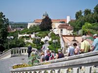 Auf dem Weg zum Stift Melk