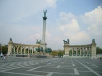 der Heldenplatz in Bufapest