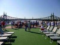 Einfahrt nach Budapest