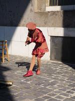 Straßenmusiker vor der Sankt-Adalbert-Kathedrale, Esztergom