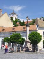 Pestsäule auf dem Hauptplatz, Szentendre