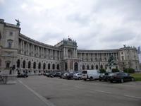 Heldenplatz mit Österreichischer Nationalbibliothek, Wien