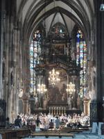 Konzertprobe im Stephansdom, Wien