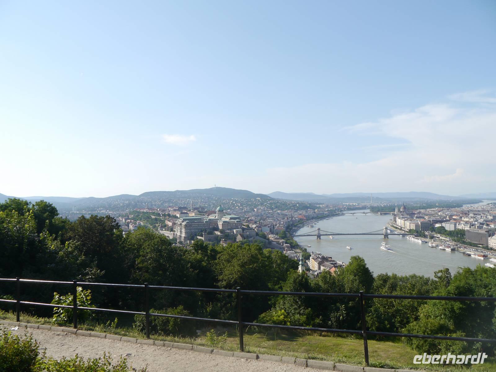 Blick auf Buda und Pest 