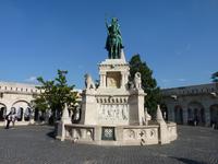  Bronze-Reiterstatue von König Stephan I. dem Heiligen,