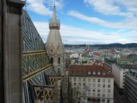 Blick auf die Dächer von Wien