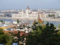 Blick von Fischerbastei in Budapest