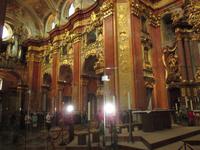 Prächtige Innenansicht der Stiftskirche Melk
