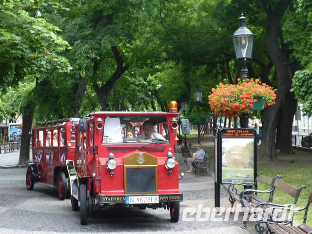 Bähnchen in Bratislava Altstadt