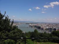 Blick vom Gellert auf die Donau