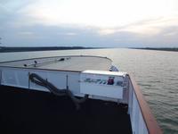 Abendstimmung auf MS Rossini & der Donau