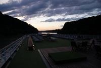 Abendstimmung auf MS Rossini & der Donau