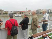 Unsere Gäste lassen die ersten Eindrücke aus Budapest auf sich wirken.