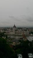 Blick auf das Parlament von Budapest