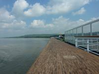 Auf dem Sonnendeck der MS-Rossini