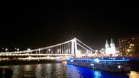 Budapest bei Nacht - Elisabethbrücke