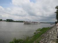 Die MS Rossini auf dem Rückweg zur Anlegestelle in Esztergom