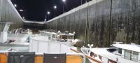Größte Schleusekammer der Donau Gabcikovo