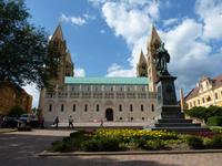 Pecs-Kathedrale (11. Jahrhundert, umgebaut im 19. Jahrhundert mit Ausmalungen des deutschen Malers Karl Christian Andreae)