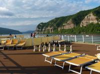 Einfahrt zum Eisernen Tor Kataraktenstrecke