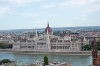 Blick zum Parlament