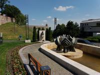 Vorplatz am slowakischen Parlament