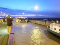  Abendstimmung in der Schleuse
